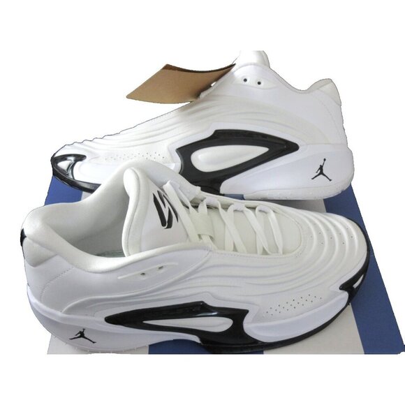 Jordan Men's Luka Doncic 3 TB Basketball Shoes White Black Sizes FQ7453 100 - Picture 4 of 5